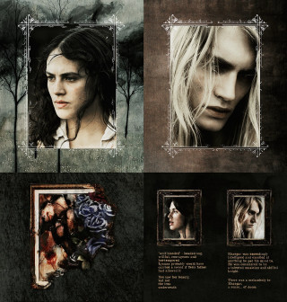 Woman long hair creepy face - elden ring free wallpaper