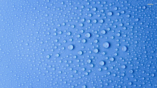 Blue background water drops white - a blue background free wallpaper