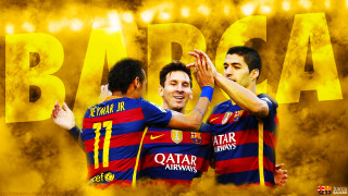 Men group standing yellow background - epic composition free wallpaper