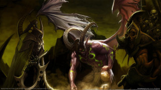 Demon horns painting heads artwork - horn and horns free wallpaper