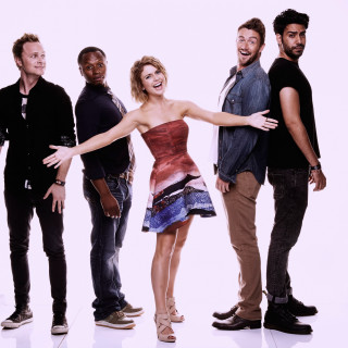 Group people standing white background 25 - david boyd free wallpaper