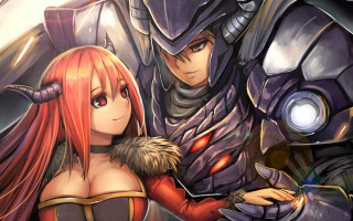 Couple people robot suit demon - a couple of people free wallpaper for desktop