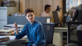 Man sitting desk computer papers - elinor proby adams free wallpaper