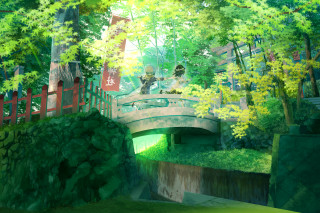 Bridge park trees no entry - cushart krenz free wallpaper