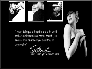 Black white photo woman quote - i free wallpaper