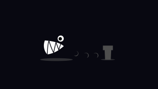 Monster big mouth small mouth - lostfish free wallpaper
