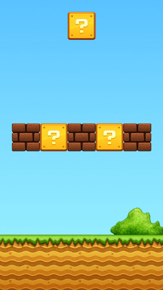 Game question mark green hill - the screen free wallpaper