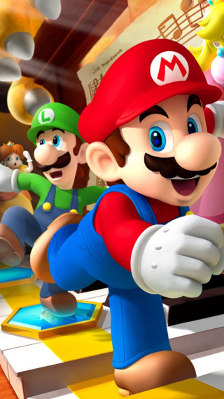 Mario running stairs nintendo wii - bourgeoi free wallpaper