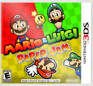 Mario luigi paper jam nintendo - dan content free wallpaper