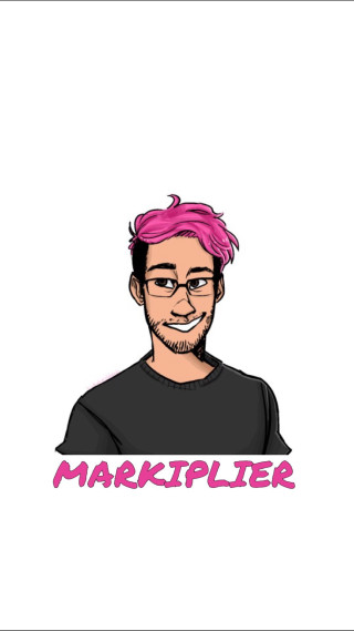 Man pink hair glasses face - fan art free wallpaper