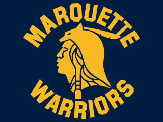 Marquette warriors logo man helmet - a helmet free wallpaper