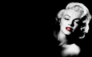 Woman red lipstick black background - photo of a woman free wallpaper