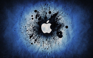 Artistic apple wallpaper moon star - extreme illustration free wallpaper