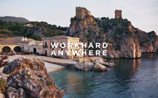 Building cliff water work hard - a body of water free wallpaper