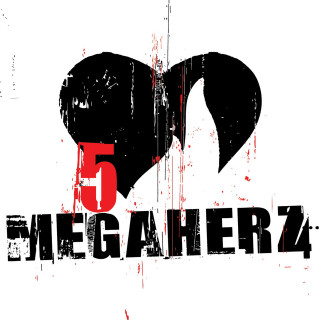 Black white heart megaher4 red - a red heart free wallpaper
