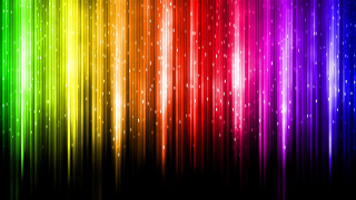 Rainbow colored background stars sparkles 2 - a white border free wallpaper