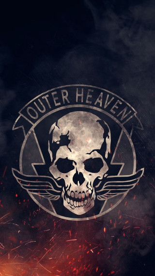 Skull helmet outer heaven smoke - a skull free wallpaper