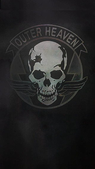 Skull motorcycle emblem black white - a skull free wallpaper