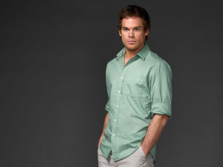 Man green shirt gray pants - free portrait wallpaper
