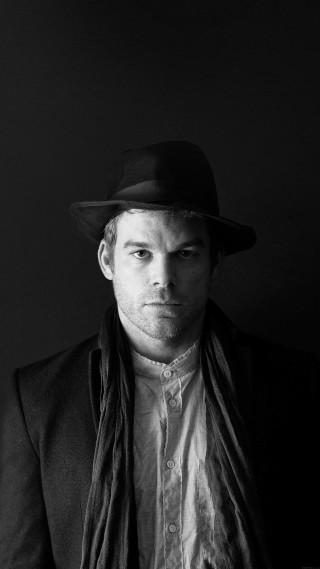 Man hat scarf black and - private press free wallpaper