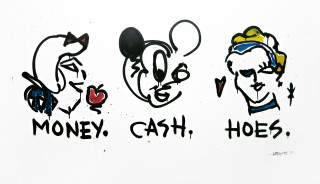 Cartoon characters drawing with words - ross free wallpaper