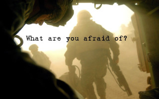 Soldier walking tunnel gun message - a tunnel free wallpaper