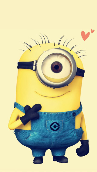 Cartoon character heart chest hand - funny free wallpaper