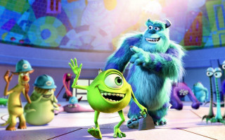 Monsters room giant screen background - giant free wallpaper