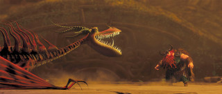 Dragon giant fire scale claws - a long tongue free wallpaper