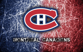 Hockey logo with the word - art noveau free wallpaper