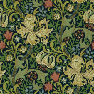 Floral pattern leaves flowers black - floral free wallpaper