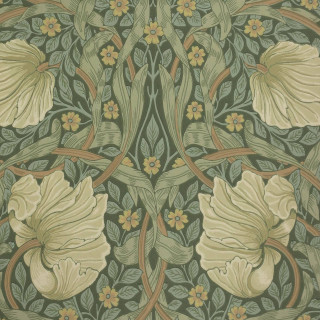 Flowers leaves green background yellow - gaudy free wallpaper