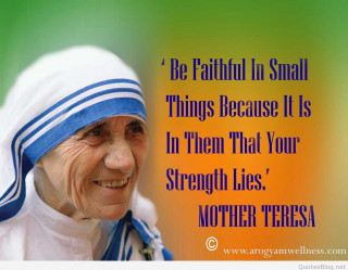 Woman blue white hat quote - small free wallpaper