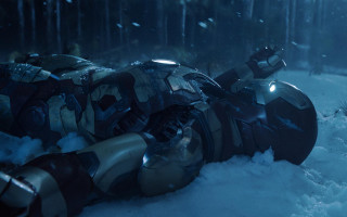 Dead man snow head hands - the snow free wallpaper