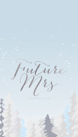 Snowy landscape trees words winter - a storybook illustration free wallpaper