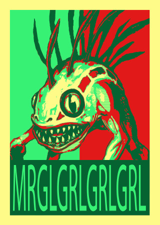 Monster mohawk poster mr grglgrrll - a mohawk free wallpaper