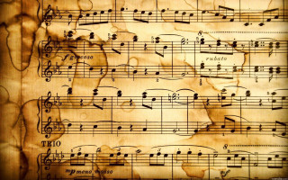 Music sheet musical notes drawing - musical note free wallpaper