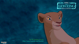 Lion cartoon blue background lion - furry free wallpaper