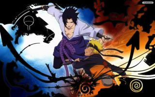 Anime scene two people demon - the right side of the image free wallpaper