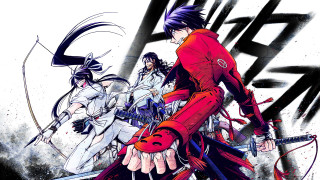 Anime characters swords blood colors 3 - their hand free wallpaper