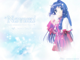 Anime girl blue hair red 2 - long blue hair free wallpaper