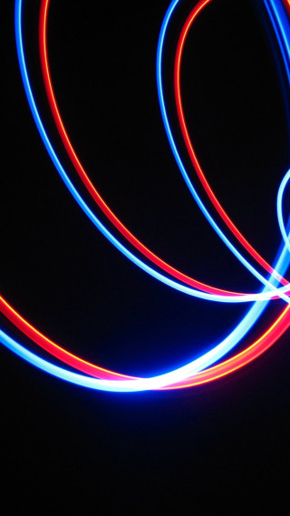 Cellphone lightpainting abstract sculpture volumetric - free light wallpaper