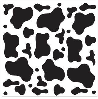 Cow pattern black spots white - precisionism free wallpaper