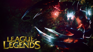 League legends demonic demon swords - a forest of trees free wallpaper