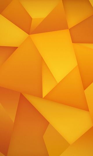 Yellow background triangles black background - orange free wallpaper