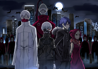 City night people ghost foreground - dr. atl free wallpaper