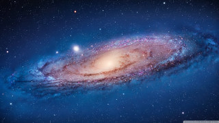Colorful spiral galaxy stars blue - spiral galaxy in the sky free wallpaper