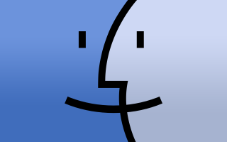 Blue white black face blue - a black outline free wallpaper