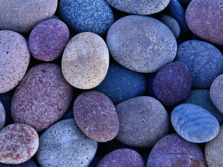 Colorful rocks variety sizes nature - the rock free wallpaper