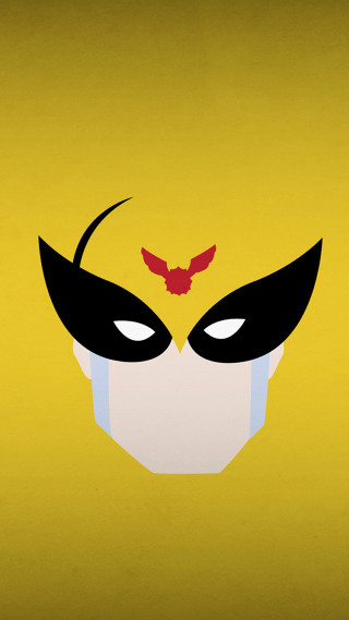 Batman mask red bird yellow - marvel free wallpaper